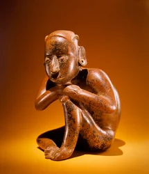 Sitzende Figur, Colima-Kultur